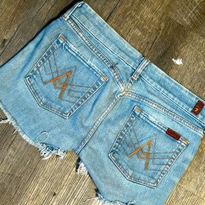 7 For All Mankind Jean Shorts